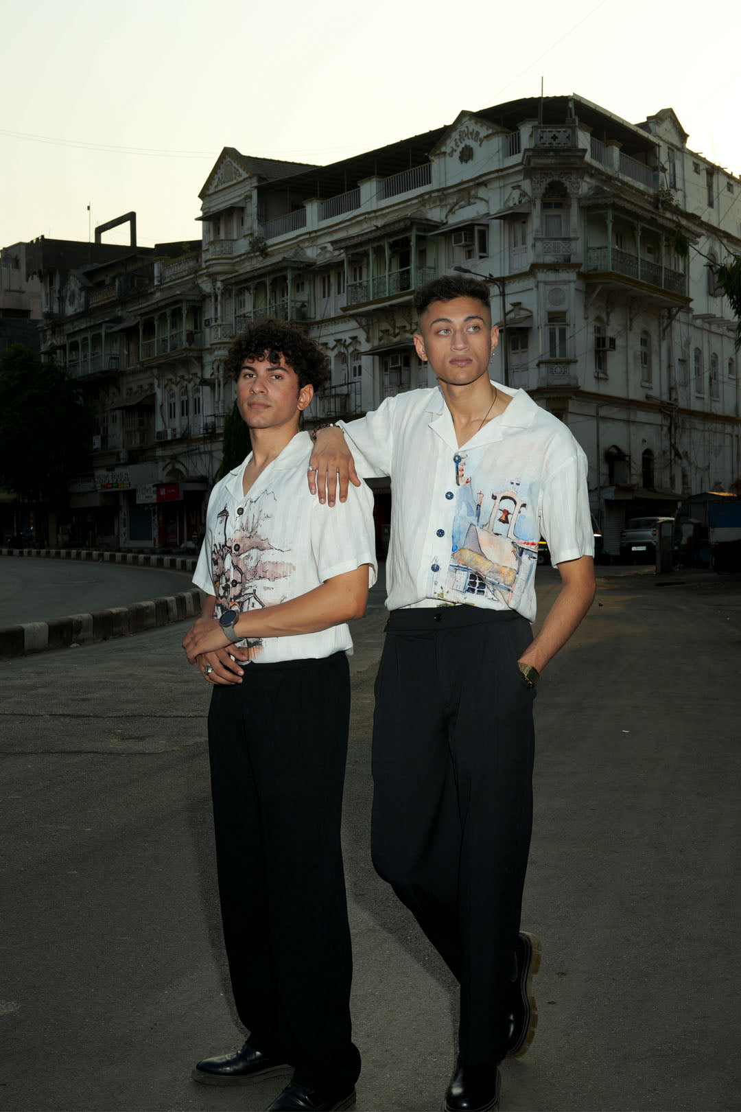 CLOUDY BELL VINTAGE SAILOR COLLAR SHIRT
