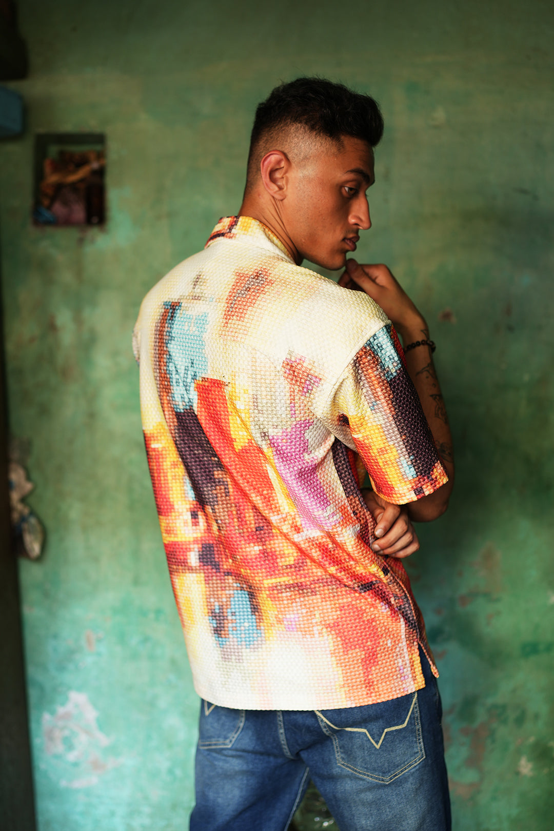 CITY PIXEL LIGHT SHIRT