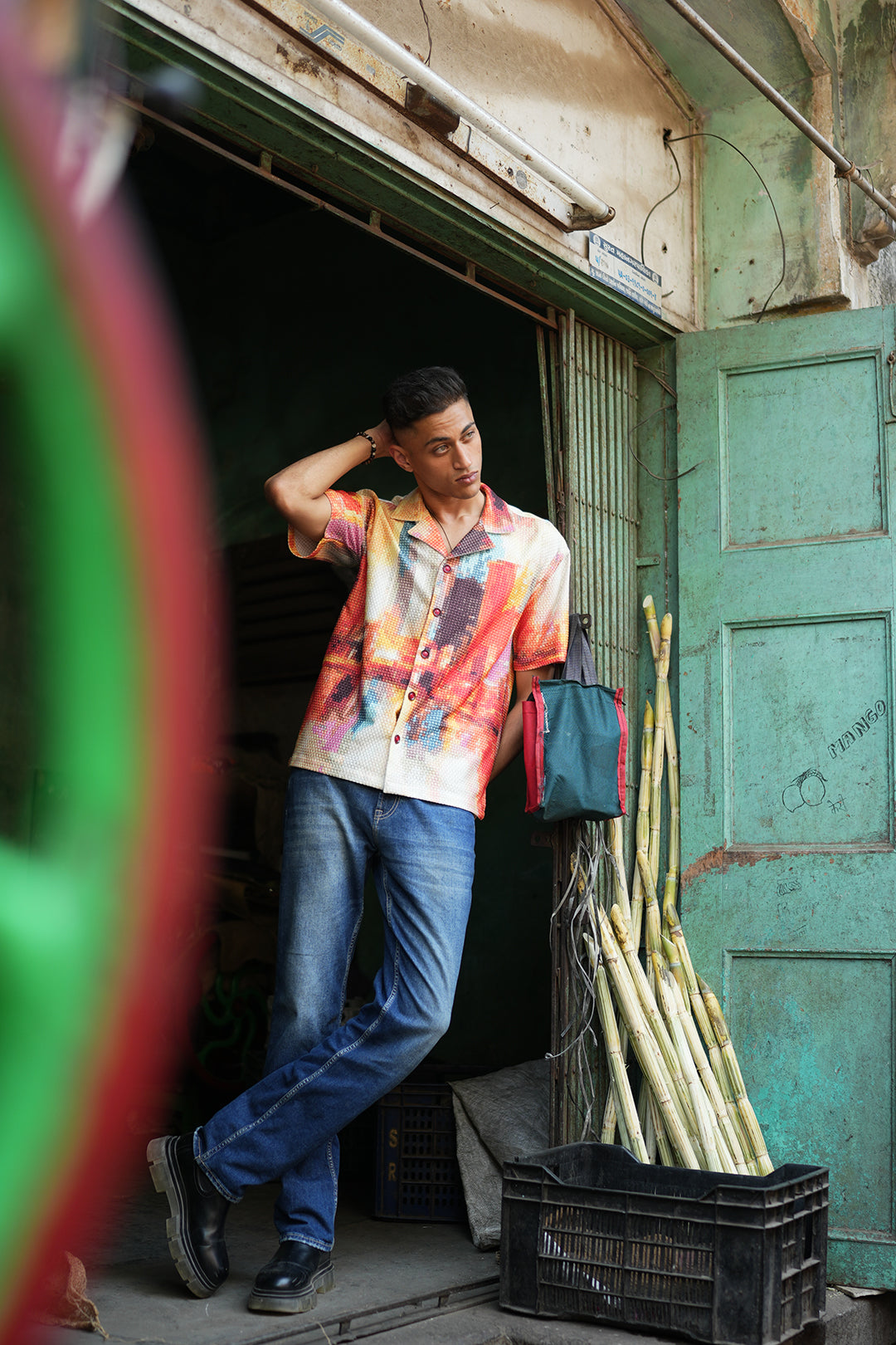 CITY PIXEL LIGHT SHIRT