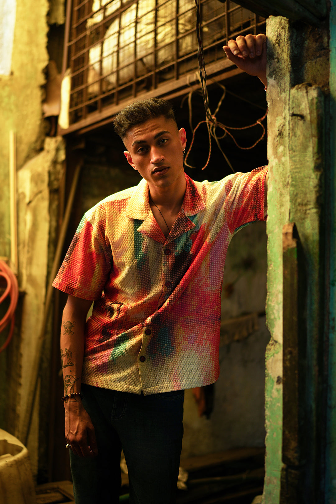 CITY PIXEL LIGHT SHIRT