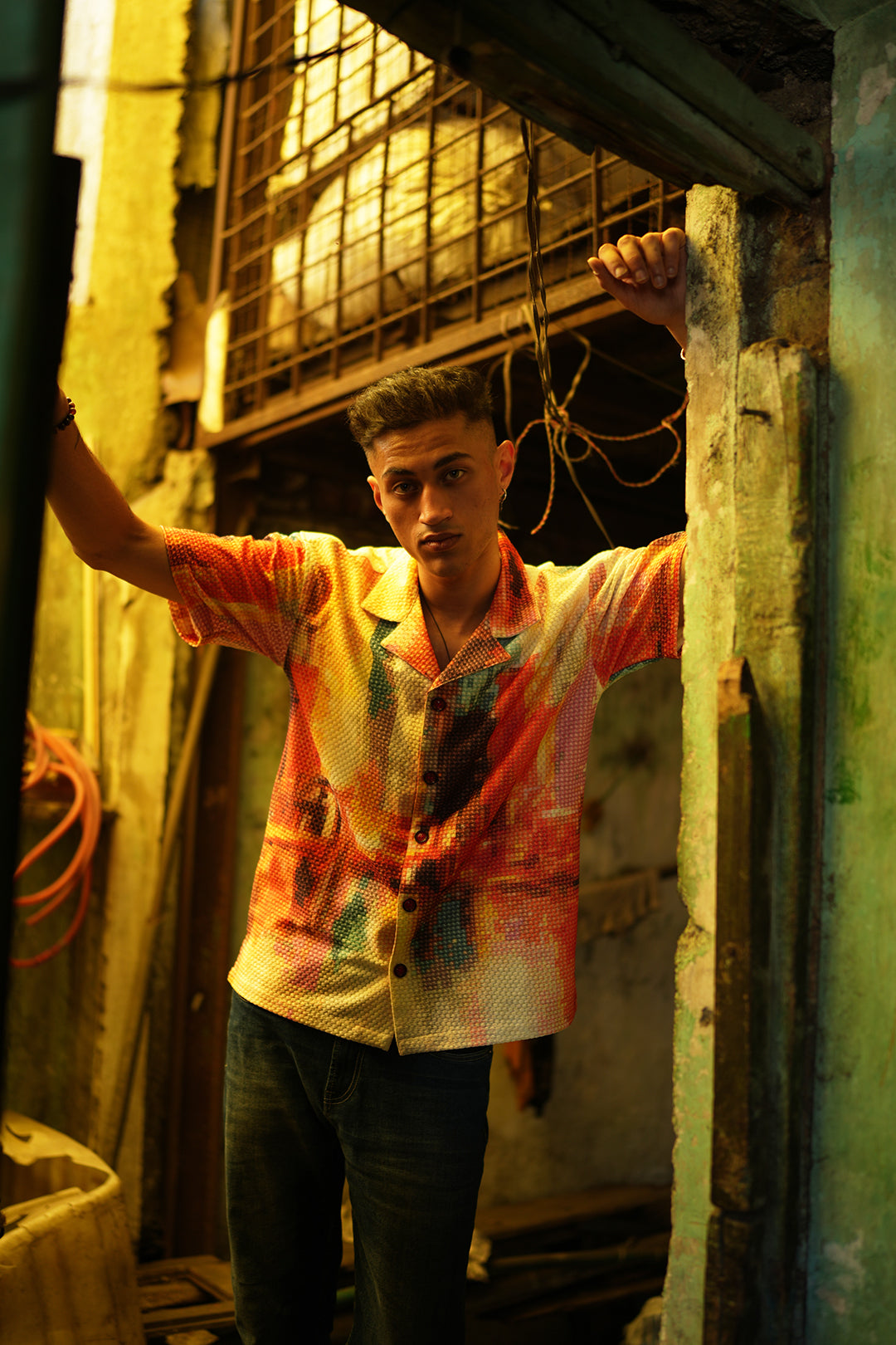 CITY PIXEL LIGHT SHIRT