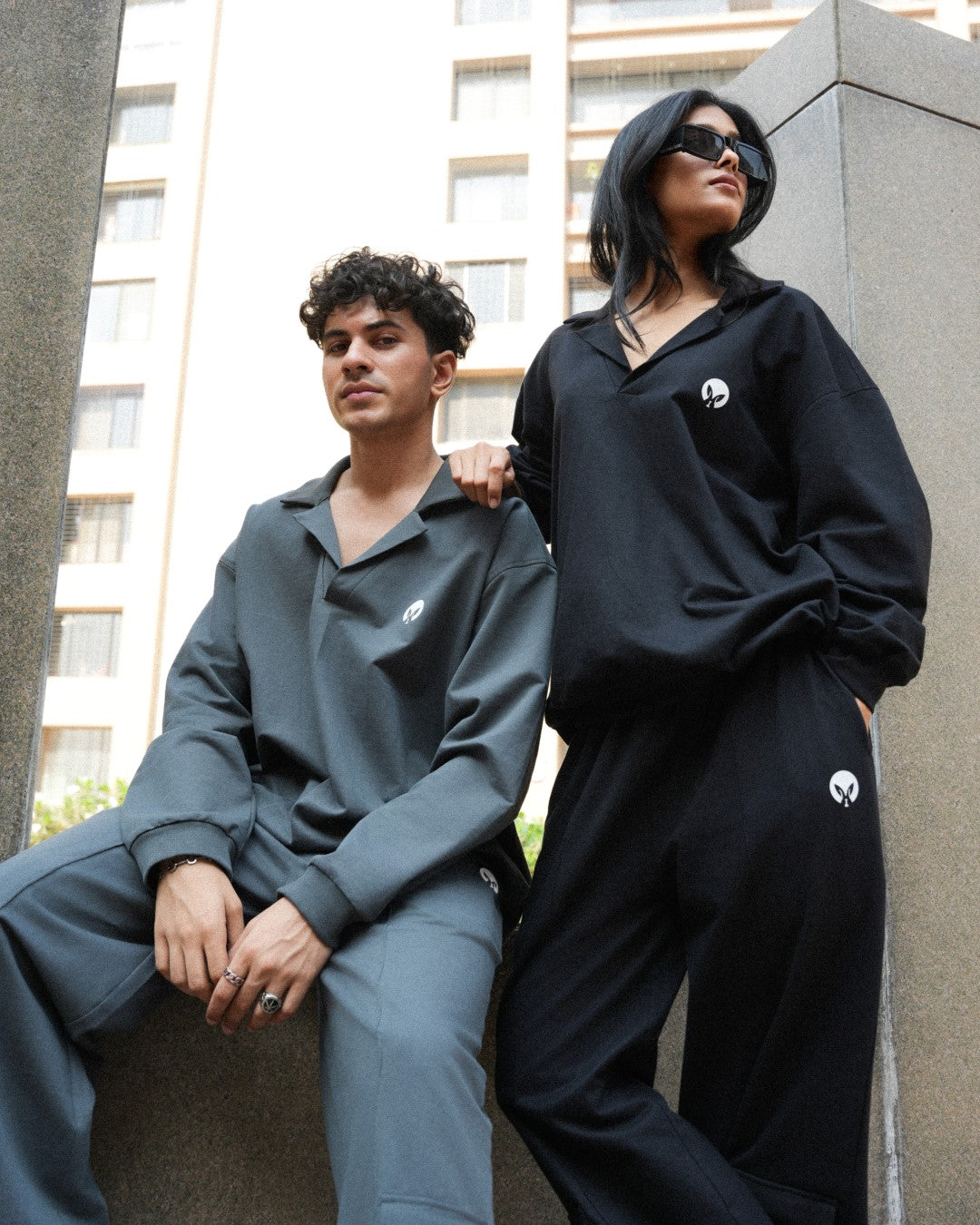 POLO SWEATSHIRT UNISEX COORD