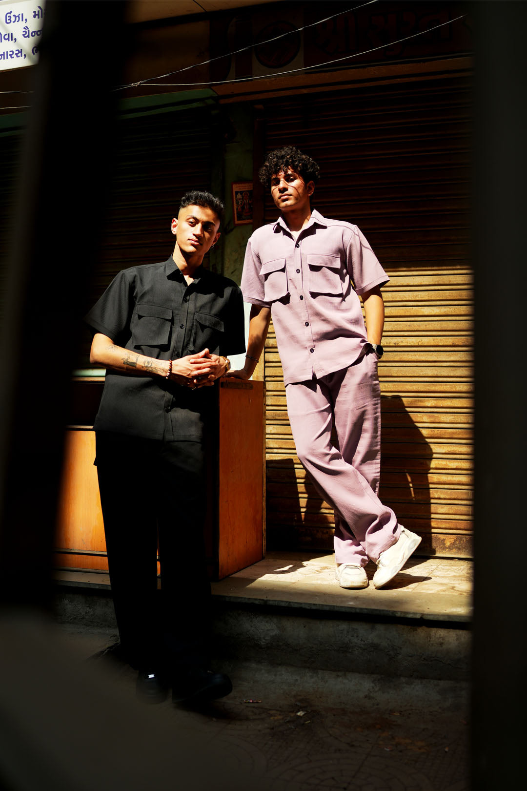 DOUBLE POCKET UTILITY PINK CO-ORD SET