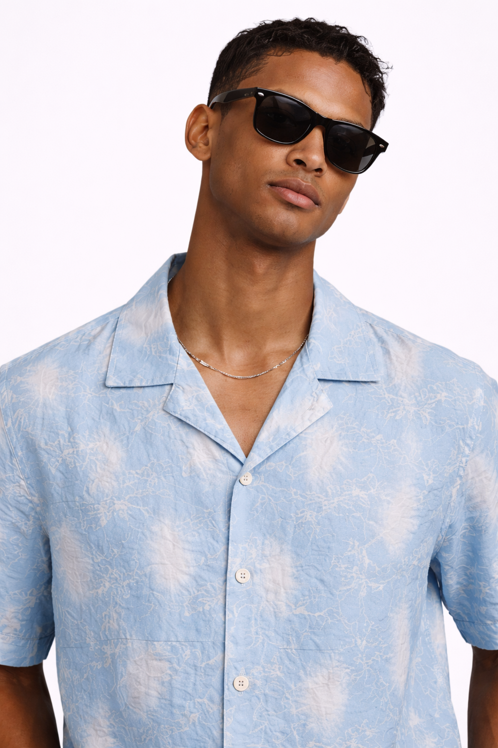 Sky Breeze Floral Shirt