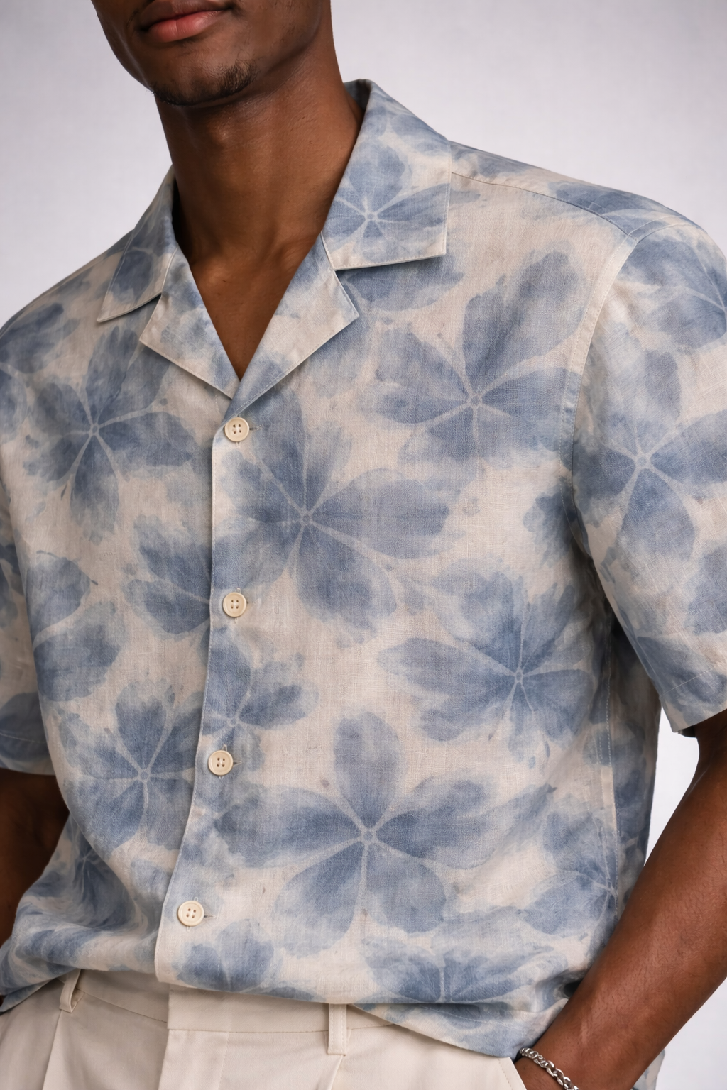 Blue Mist Leaf Shirt