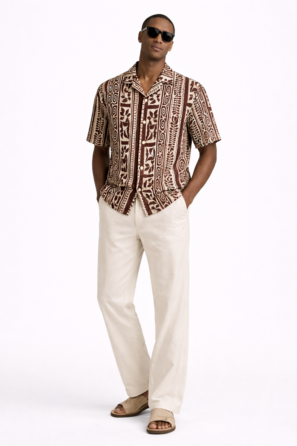 Trouble Heritage Print Shirt