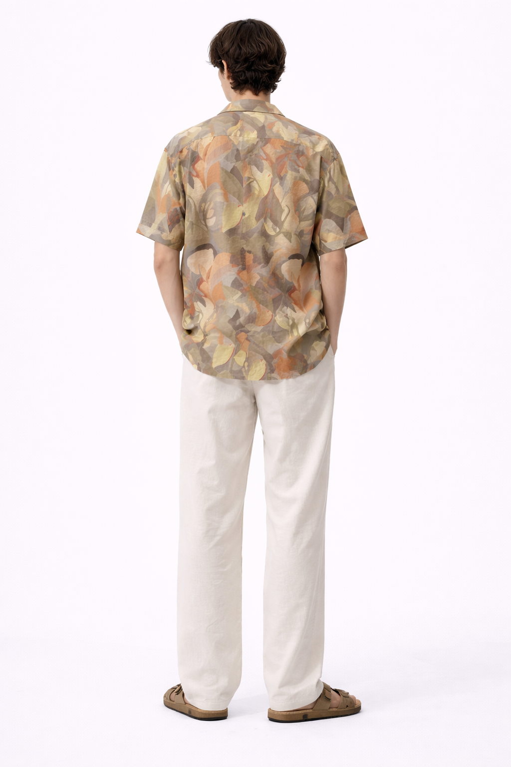 Soft Tropical Printed Shirt