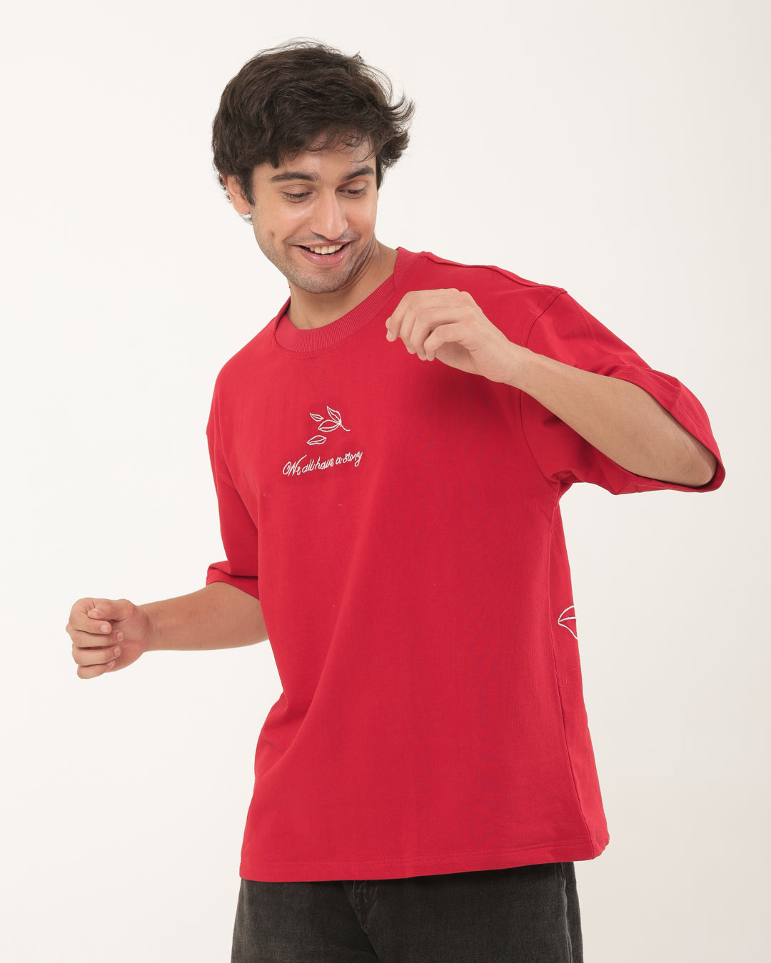 STORY EMBROIDERED TSHIRT