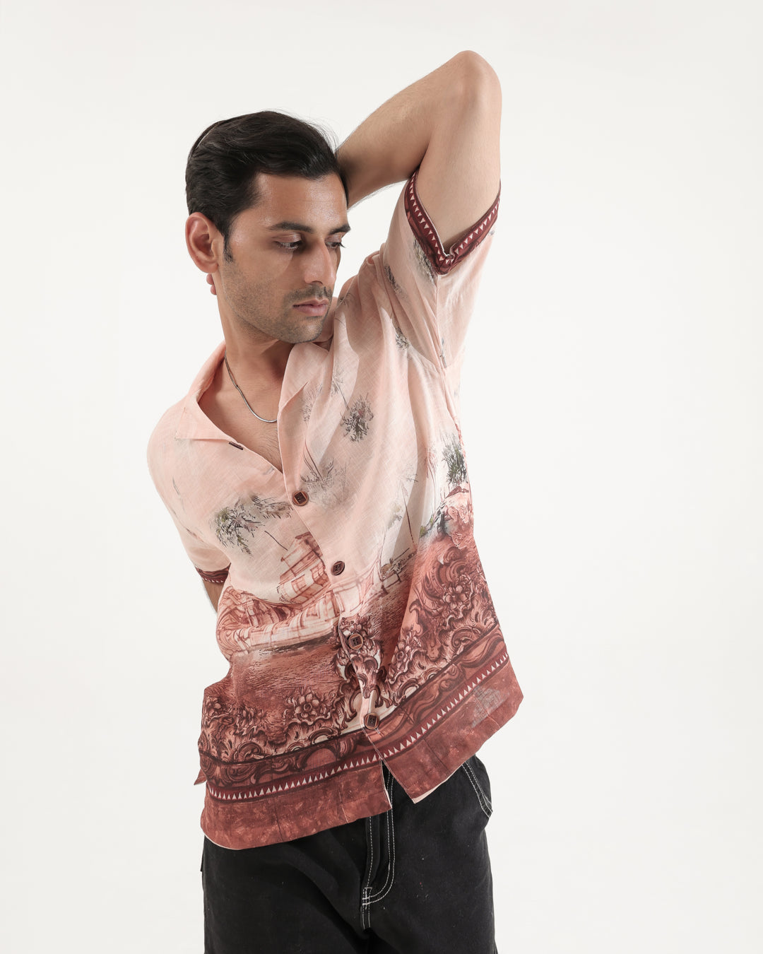 FORT LINEN OVERSIZED SHIRT