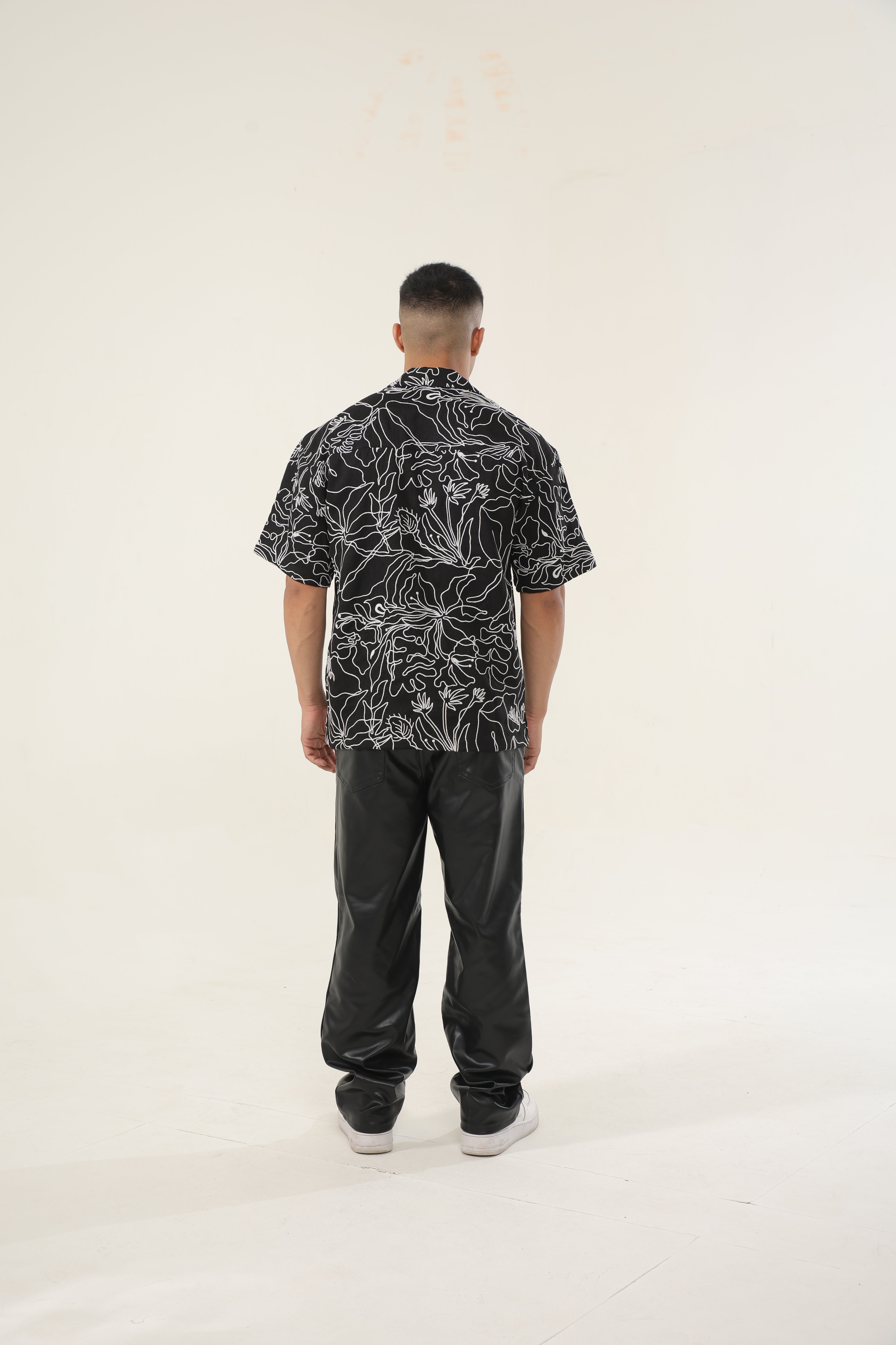 Black embroidered Shirt