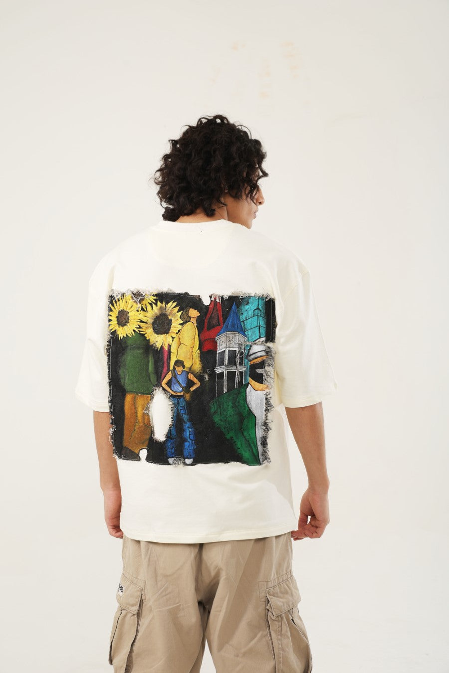 CITY OF DREAMS HANDPAINTED UNISEX T SHIRT