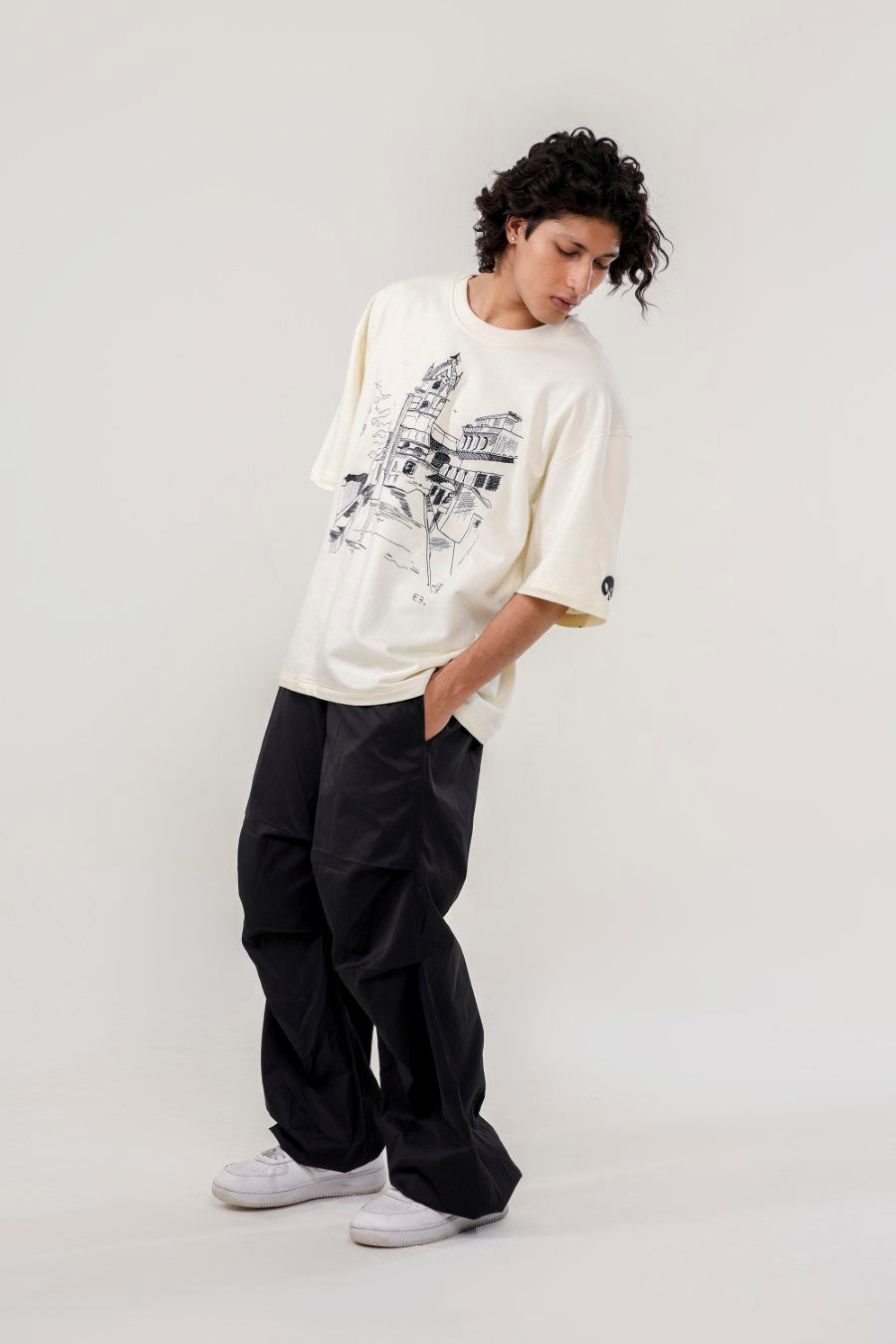STREET HANDEMBROIDERED UNISEX TSHIRT