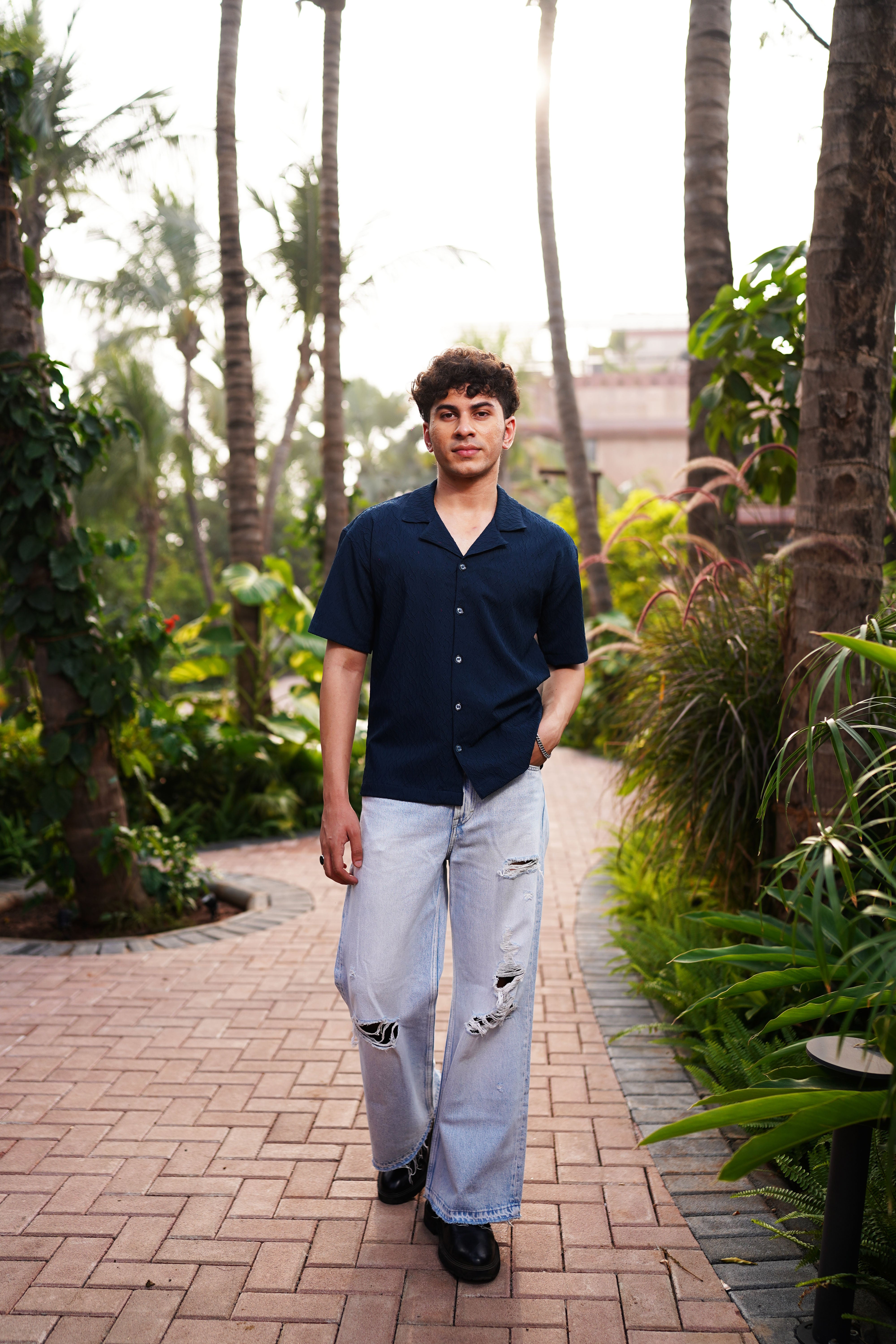 Wave Cuban Collar shirt