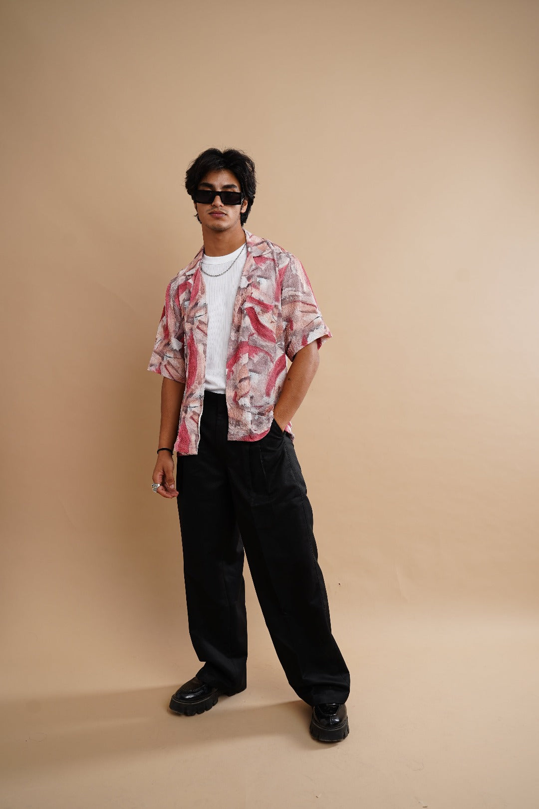 PINK ECHO SHIRT
