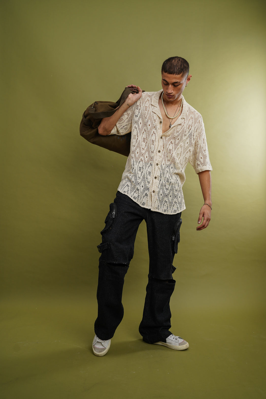 CROCHET DIAMOND SHIRT