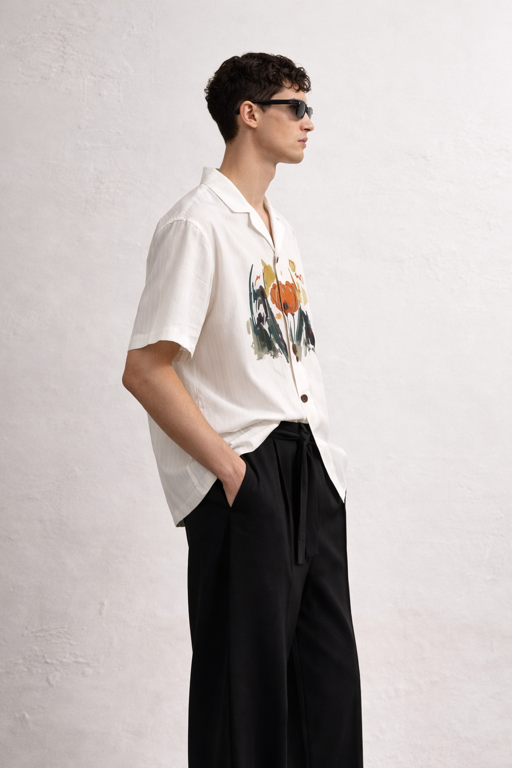 Petal Floral Printed Shirt