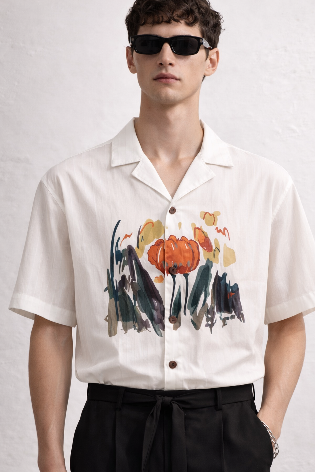 Petal Floral Printed Shirt