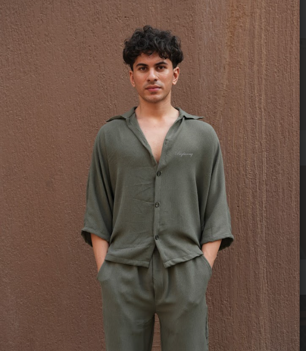 DOLMAN WHITE TEXTURED CO-ORD SET NEW EDITION