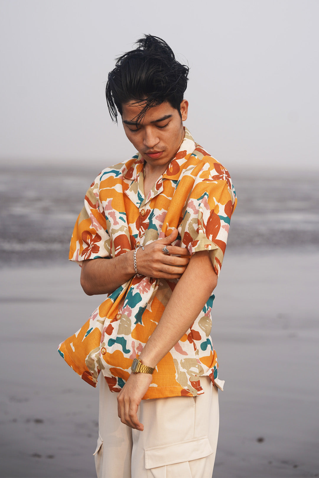 ABSTRACT PRINT SHIRT