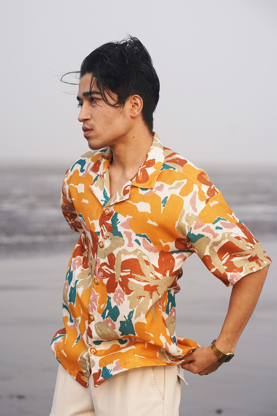 ABSTRACT PRINT SHIRT