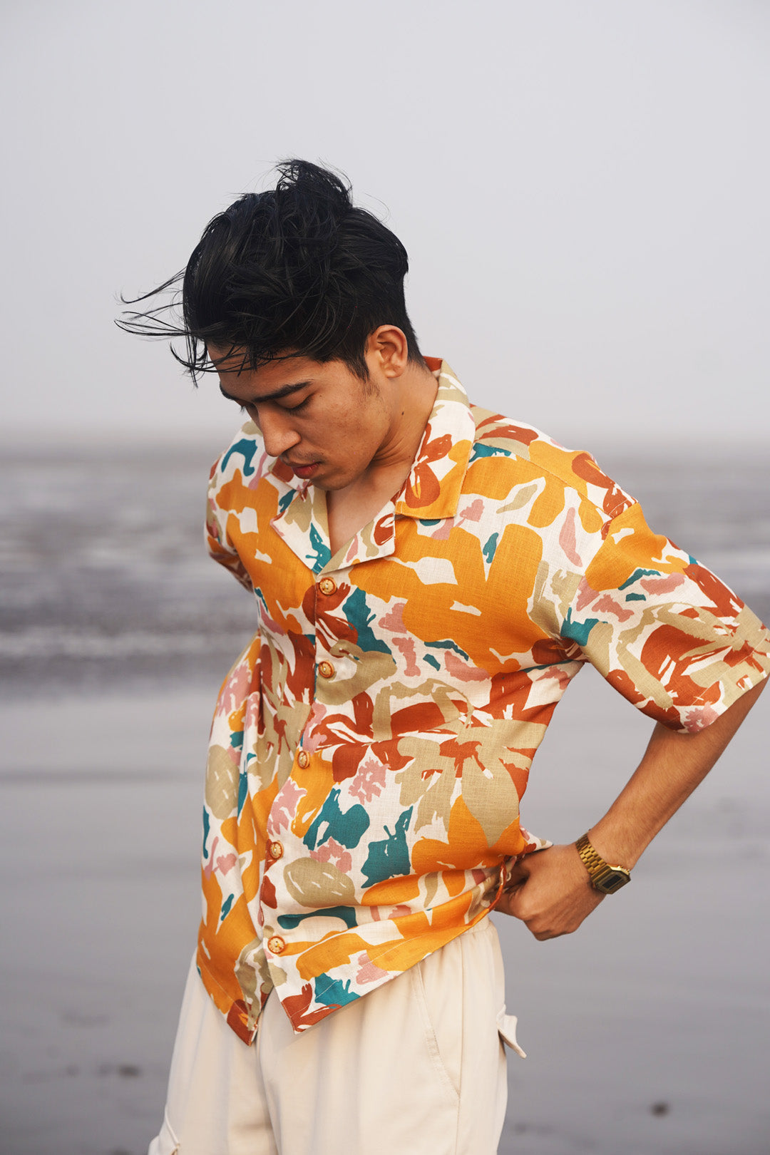ABSTRACT PRINT SHIRT
