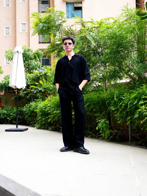 DOLMAN OLIVE TEXTURED CO-ORD SET NEW EDITION