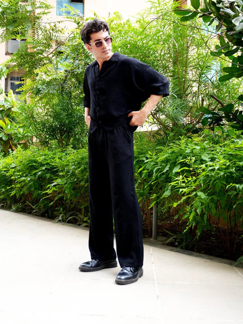 DOLMAN WHITE TEXTURED CO-ORD SET NEW EDITION