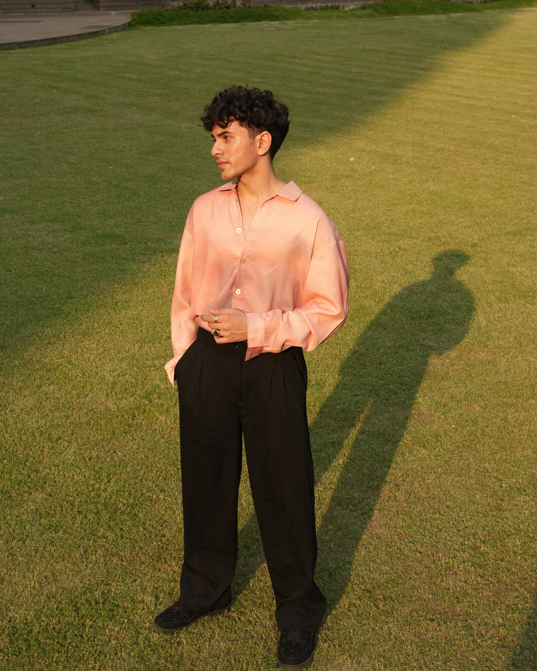 DAWN OMBRÉ FULL SLEEVE SHIRT