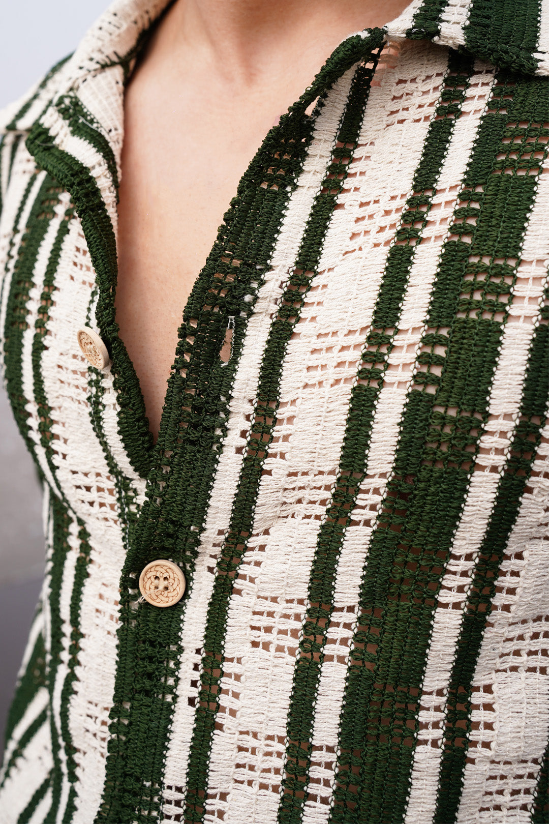 SEAWEED CROCHET JACKET
