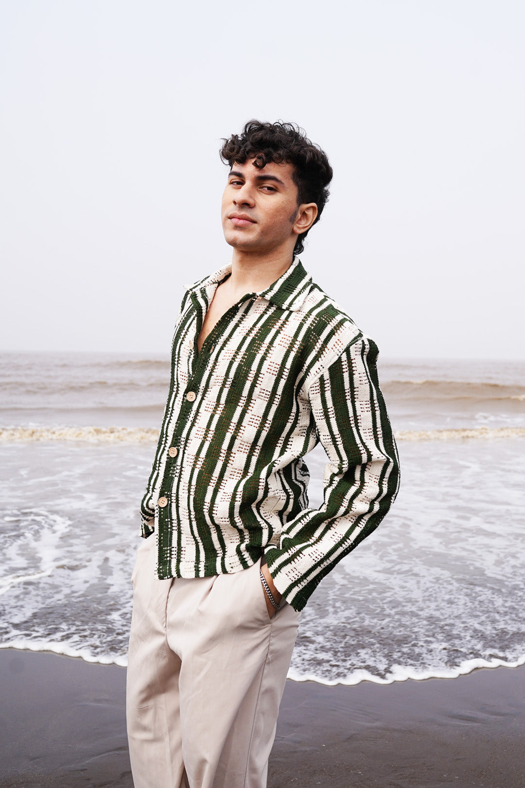 SEAWEED CROCHET JACKET