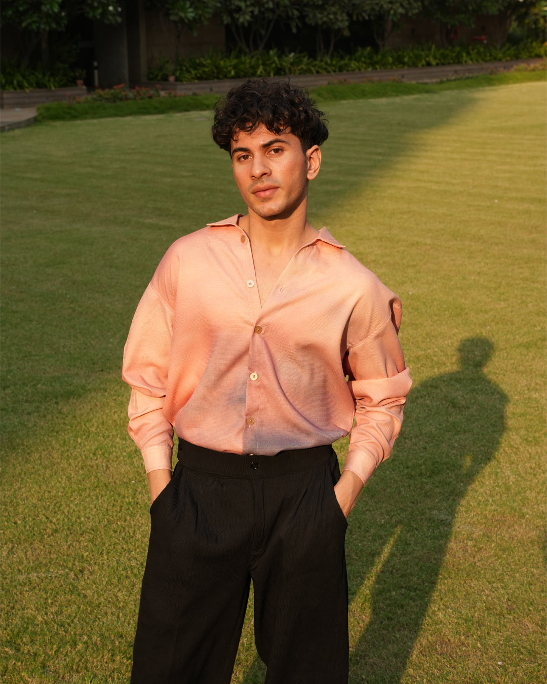 DAWN OMBRÉ FULL SLEEVE SHIRT