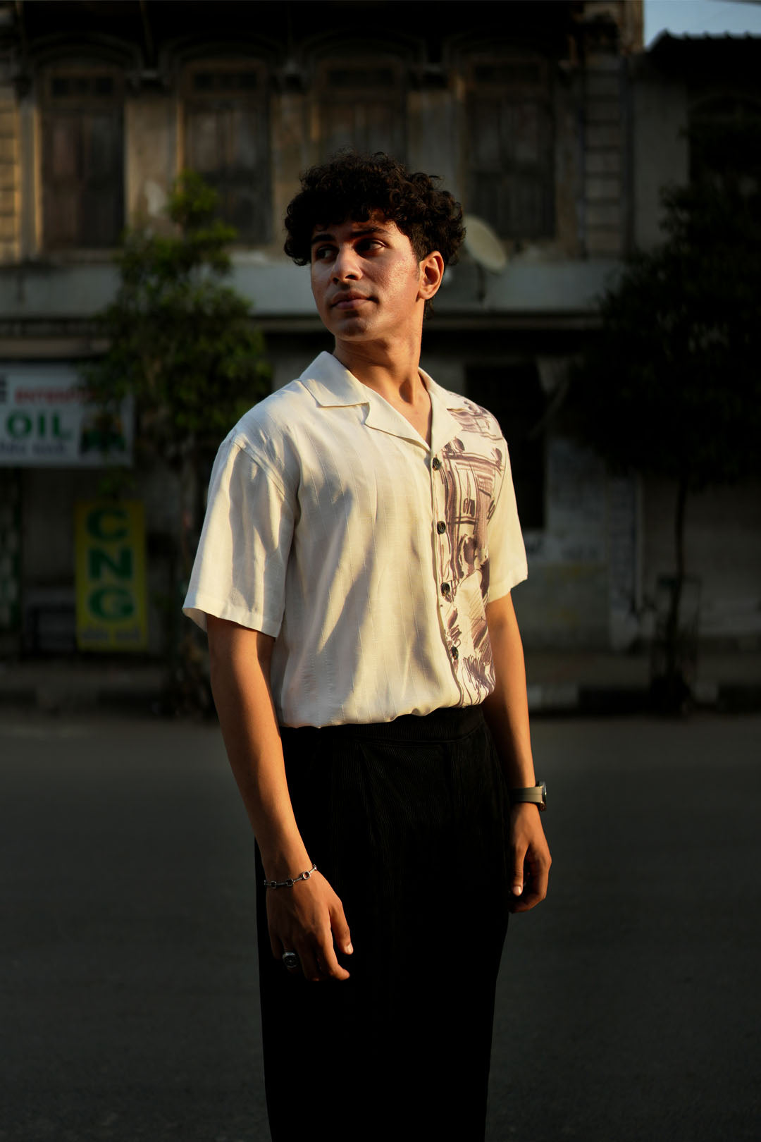 OLD CITY VINTAGE SAILOR COLLAR SHIRT