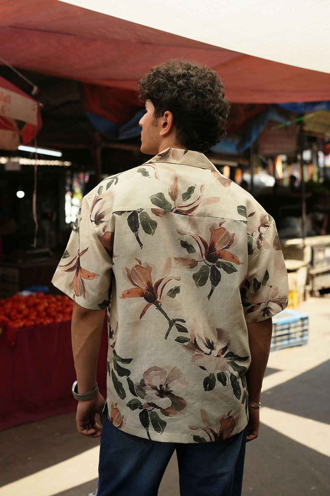 IVY FLORAL LINEN SHIRT