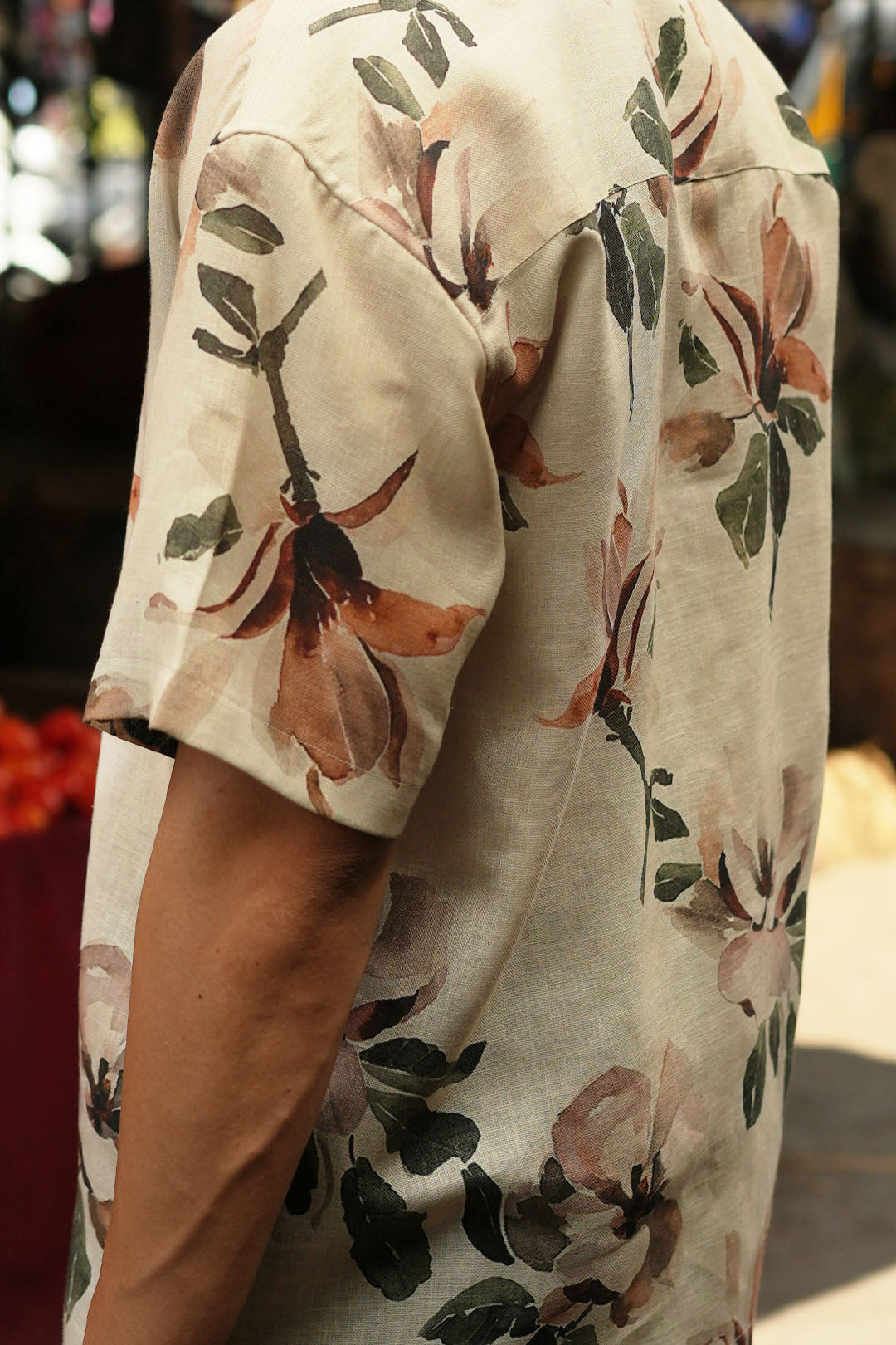 IVY FLORAL LINEN SHIRT