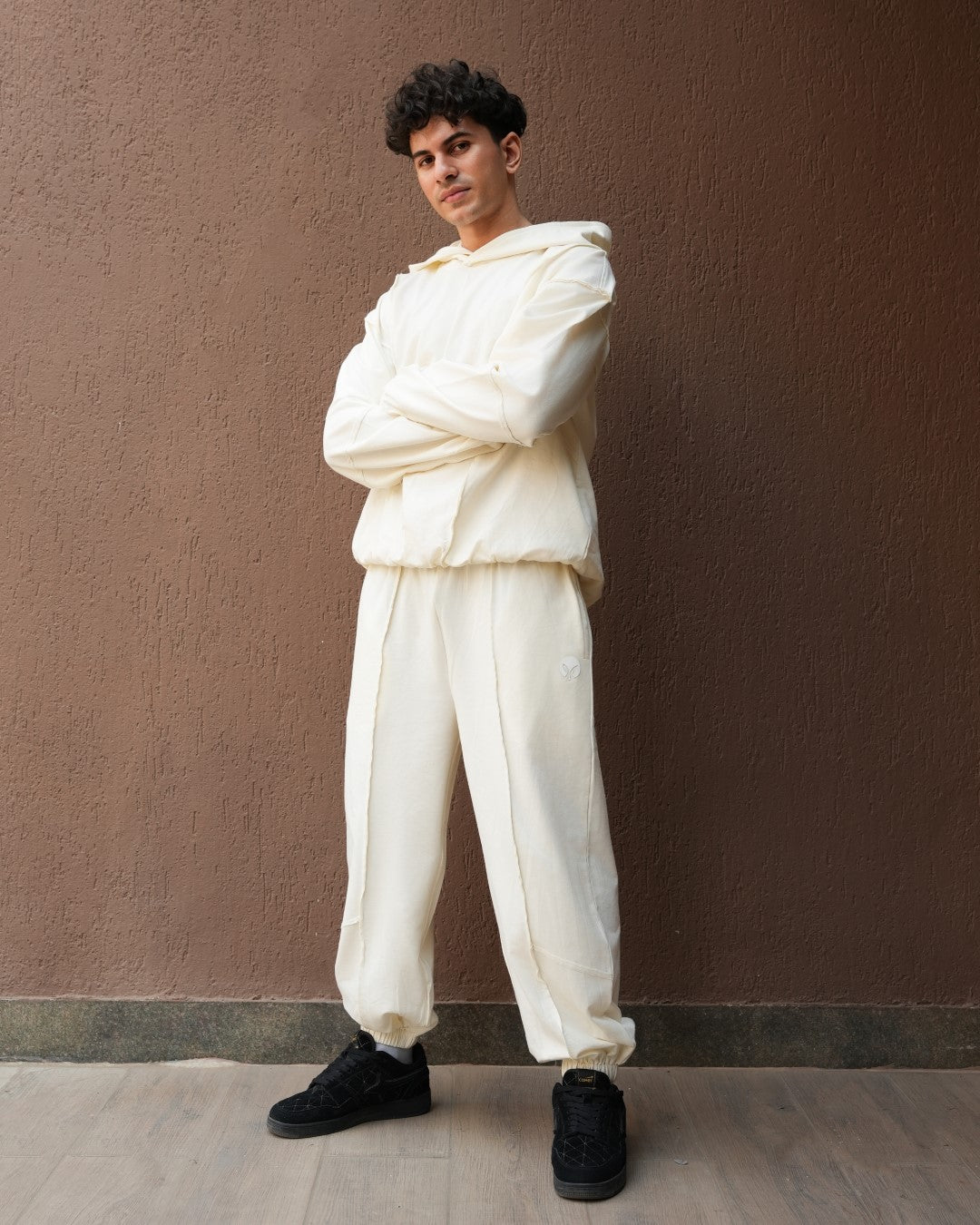 PANEL OVERSIZED UNISEX HOODIE COORD