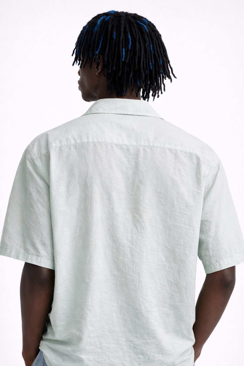 Coastal Blue crush effect shirt