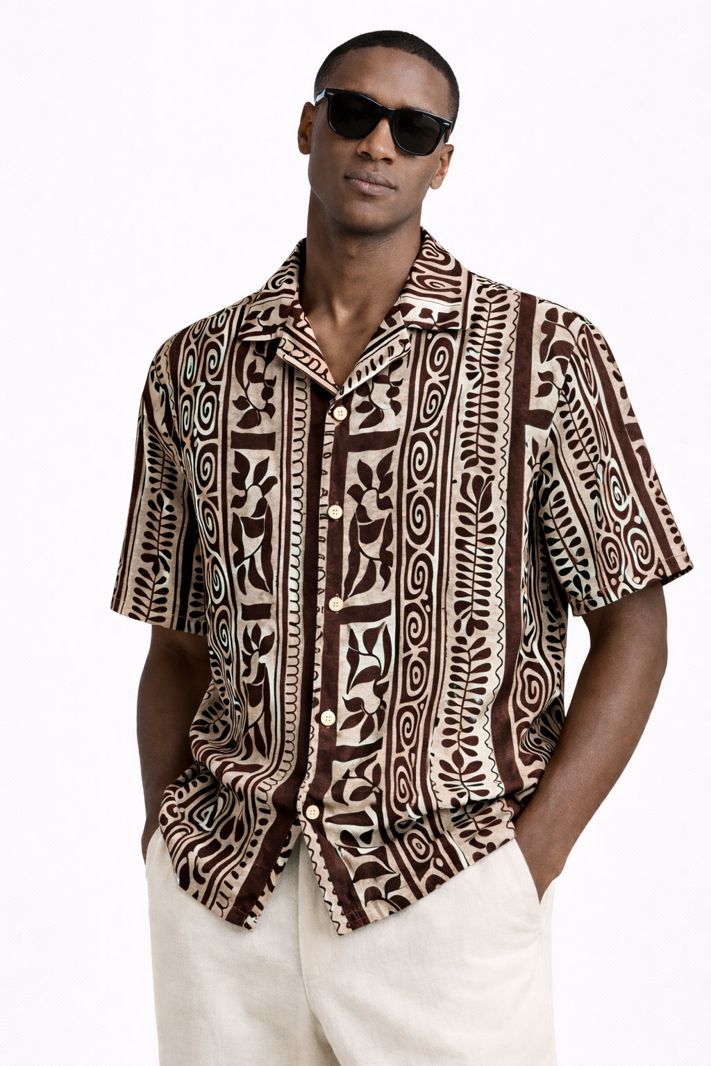 Trouble Heritage Print Shirt