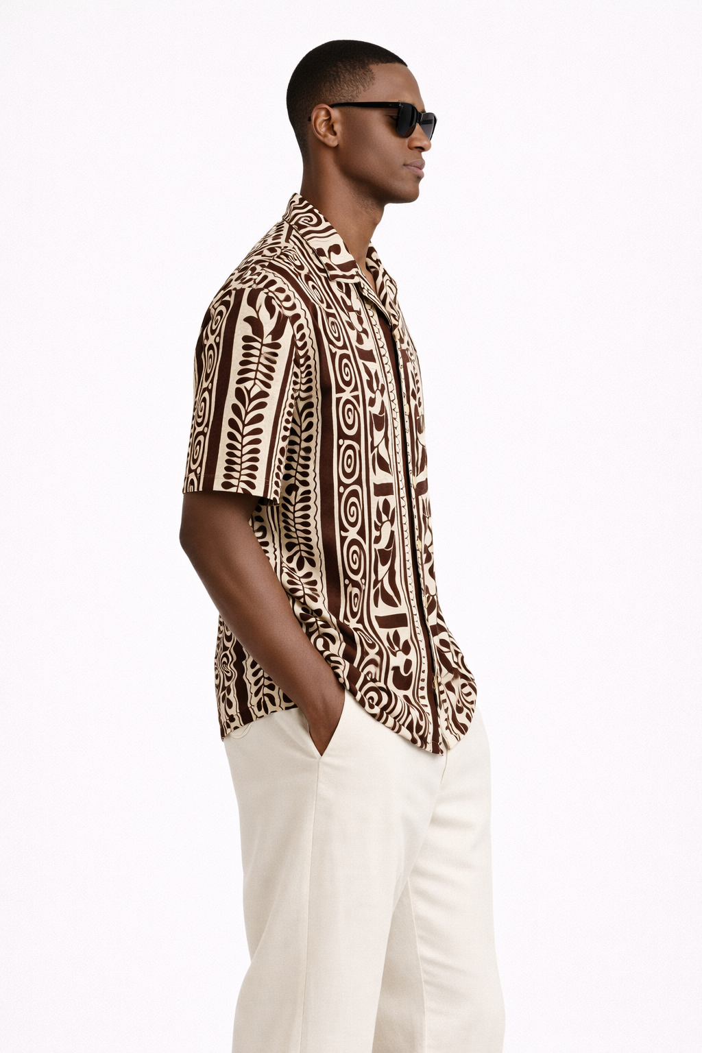 Trouble Heritage Print Shirt