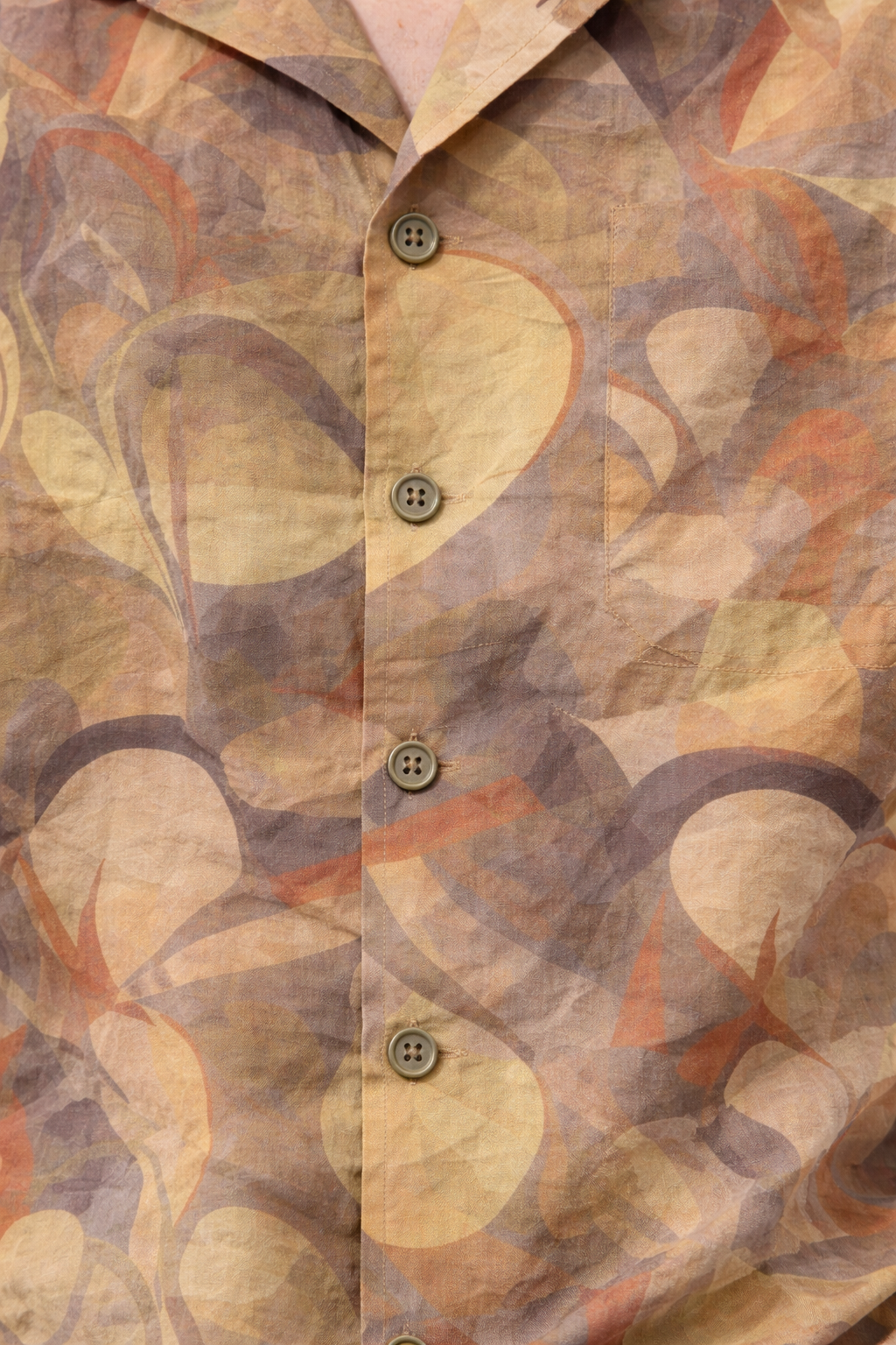 Soft Tropical Printed Shirt