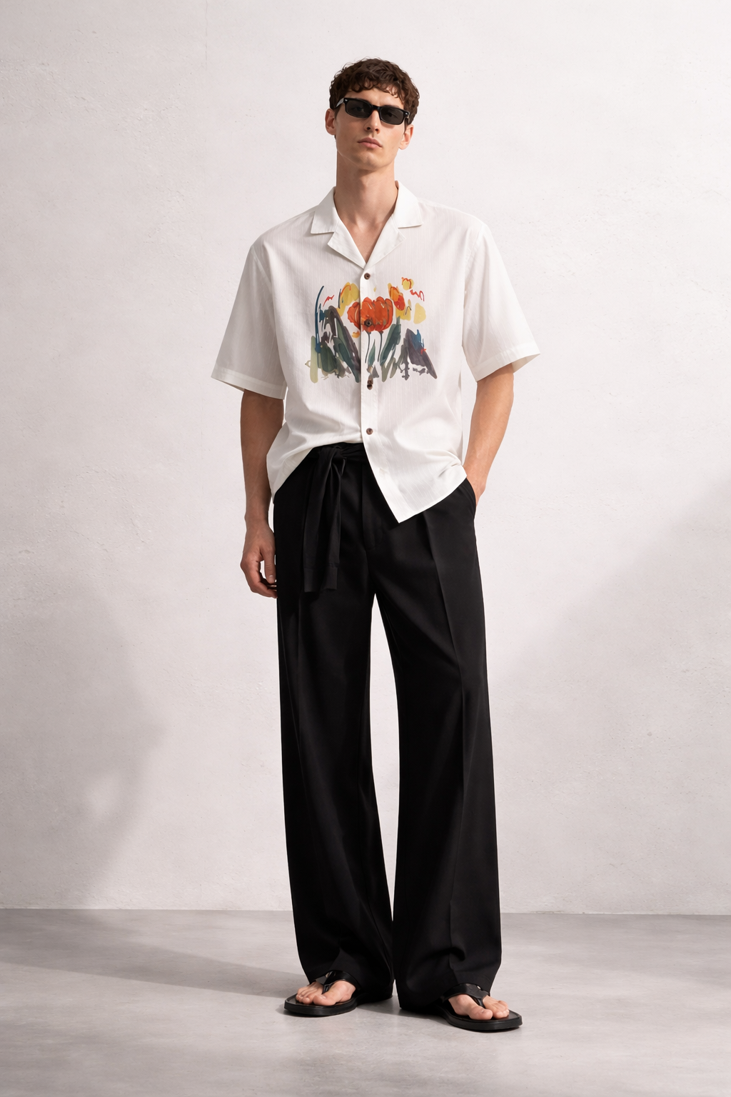 Petal Floral Printed Shirt