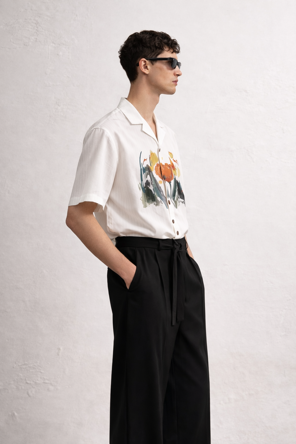 Petal Floral Printed Shirt