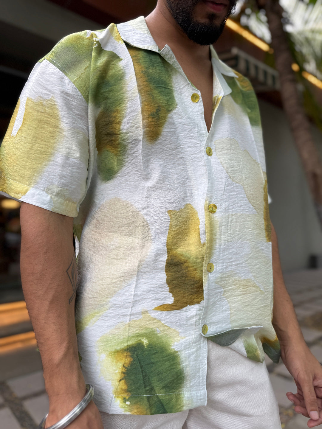 GREEN CLOUD SHIRT